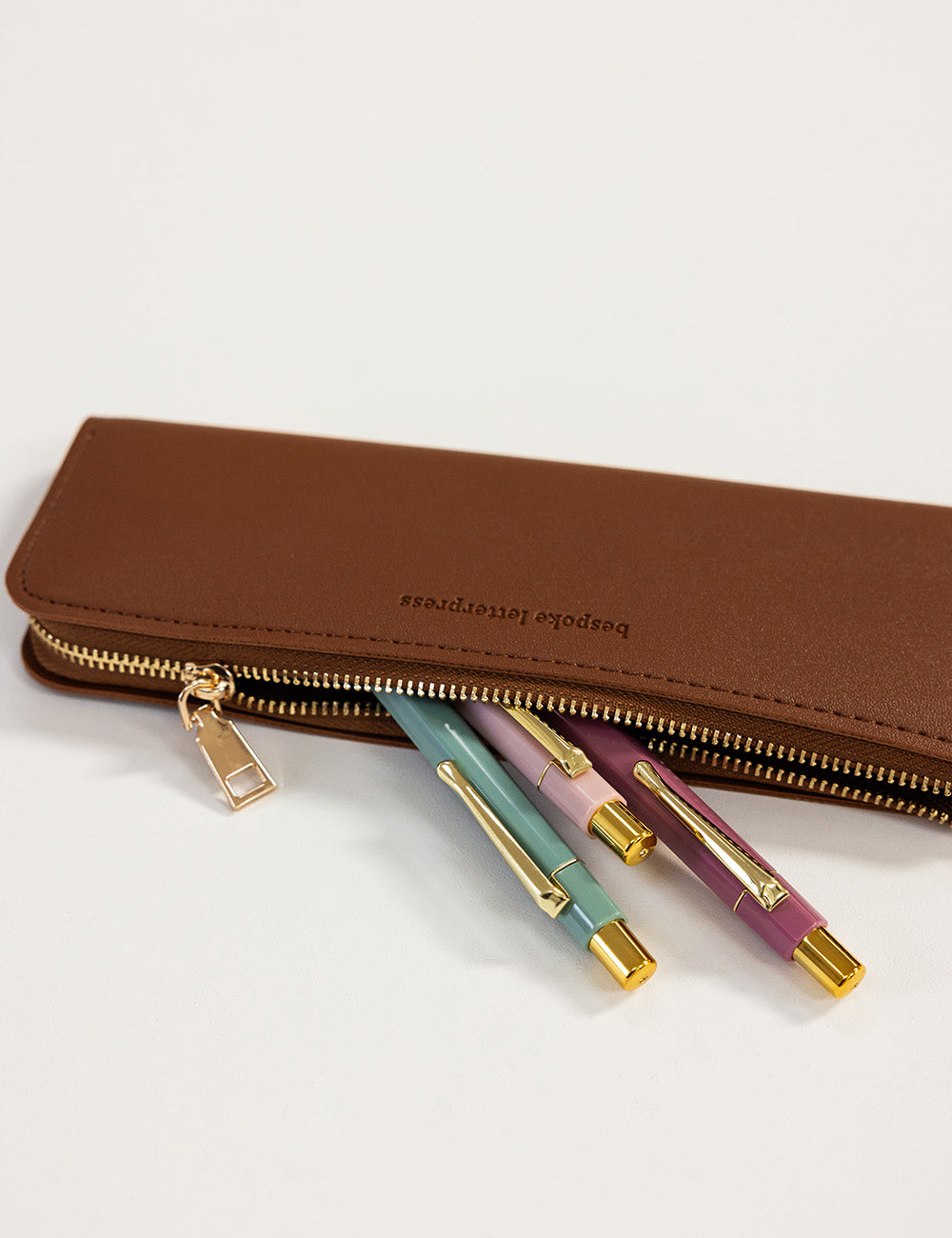 Pencil Case Slim - Espresso