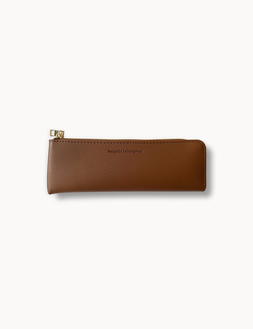Pencil Case Slim - Espresso Pencil Case Bespoke Letterpress 