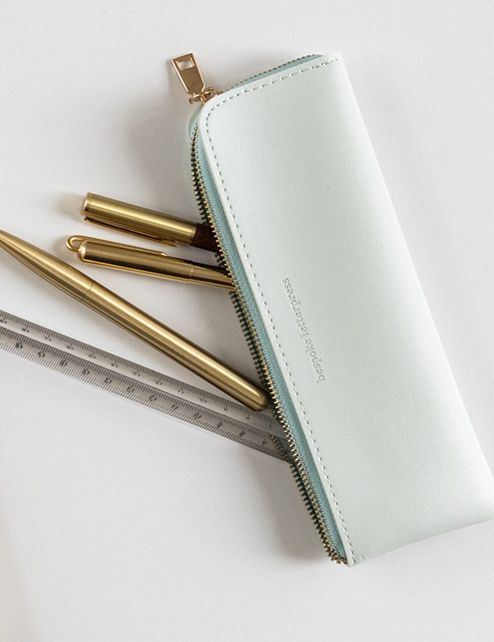 Pencil Case Slim - Dusk Pencil Case Bespoke Letterpress 