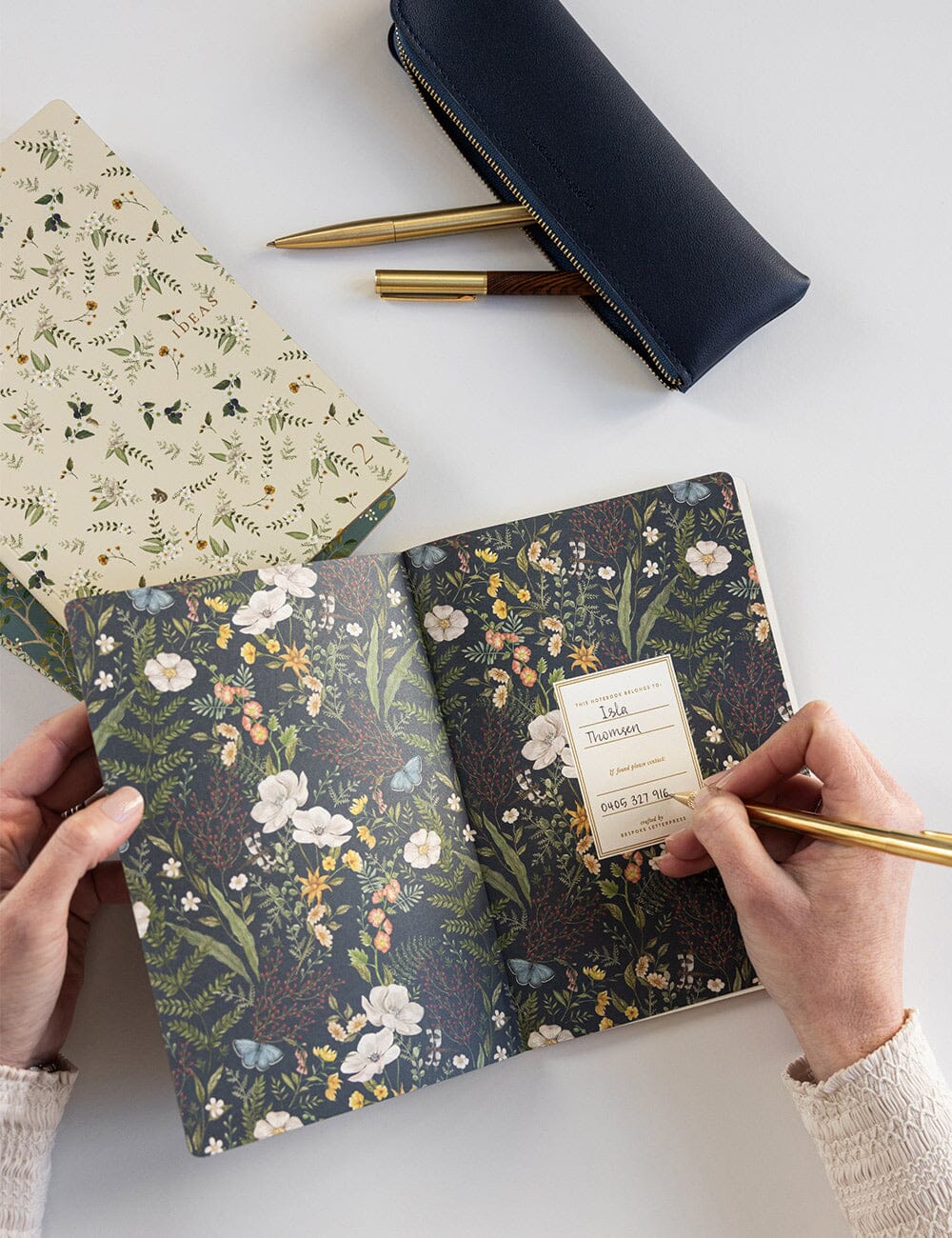 Pencil Case Slim - Royal Blue