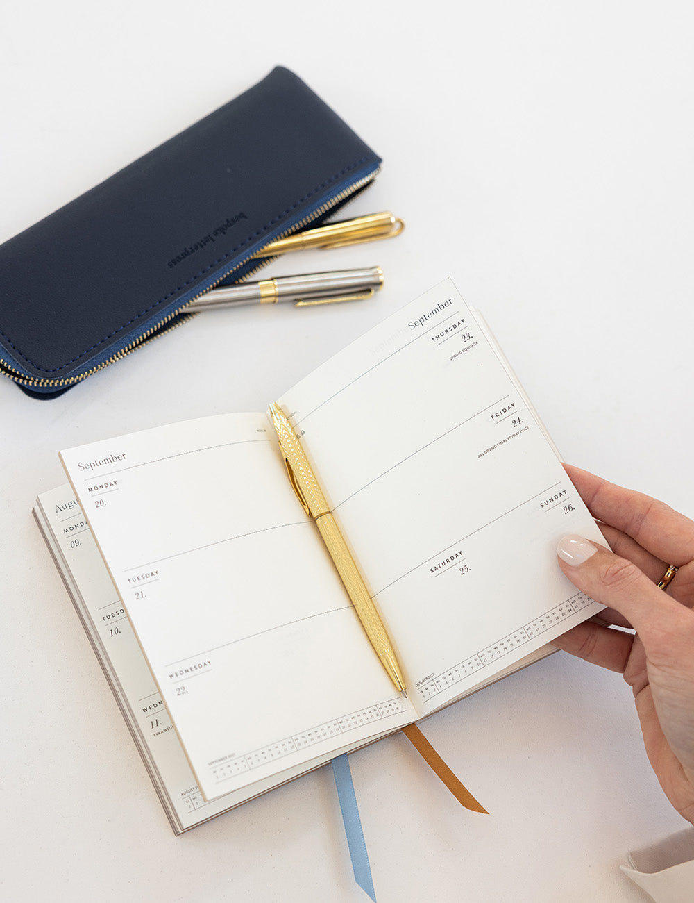 Pencil Case Slim - Royal Blue