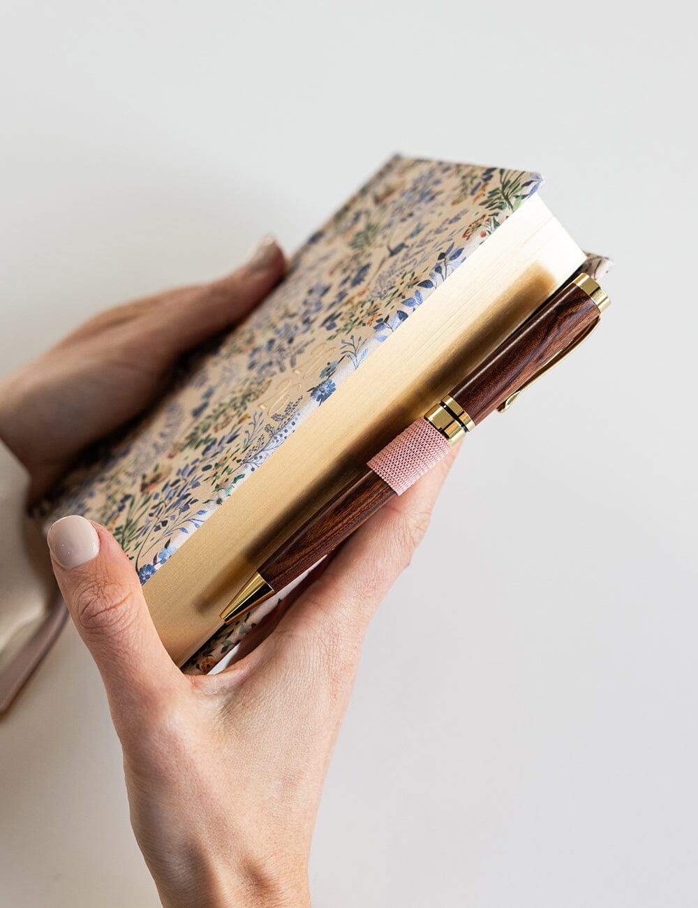 Classic Wood & Gold Ballpoint Pen (Boxed)