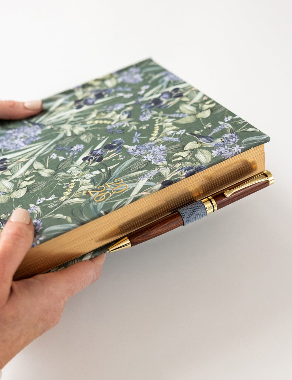 Classic Wood & Gold Ballpoint Pen (Boxed)