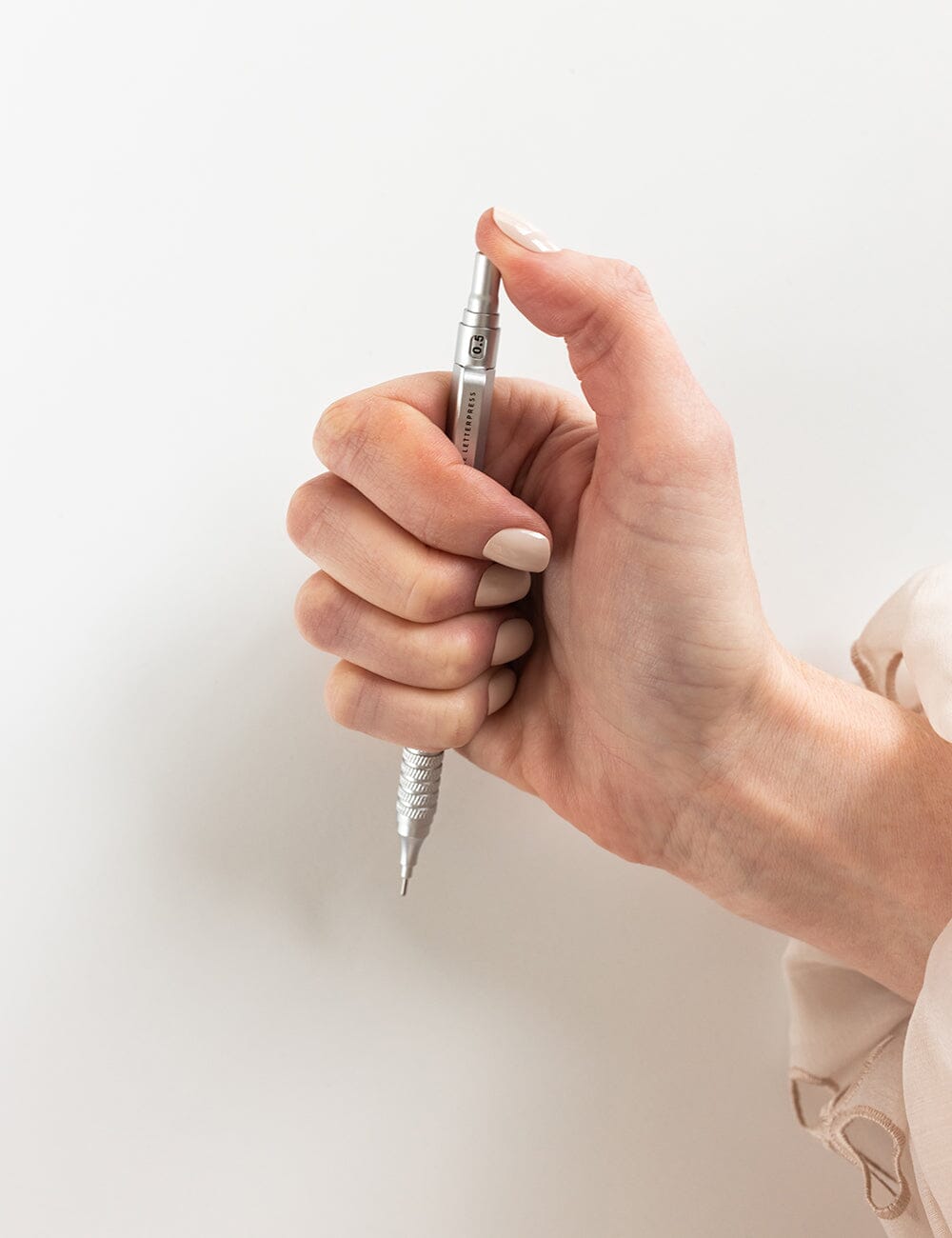 Bespoke Mechanical 0.5mm Pencil Silver