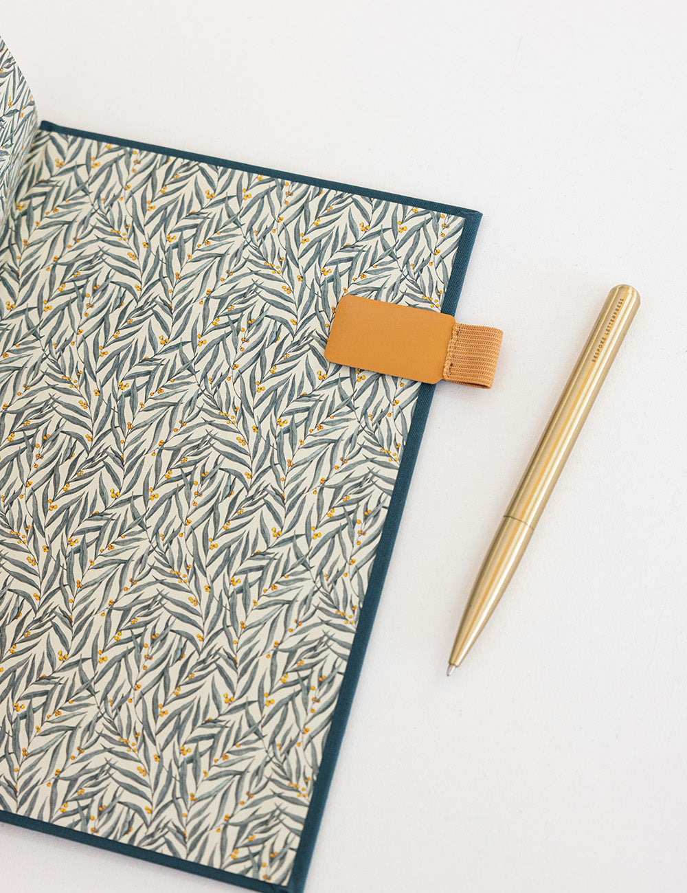 Adhesive Rectangle Pen Loop - Gold