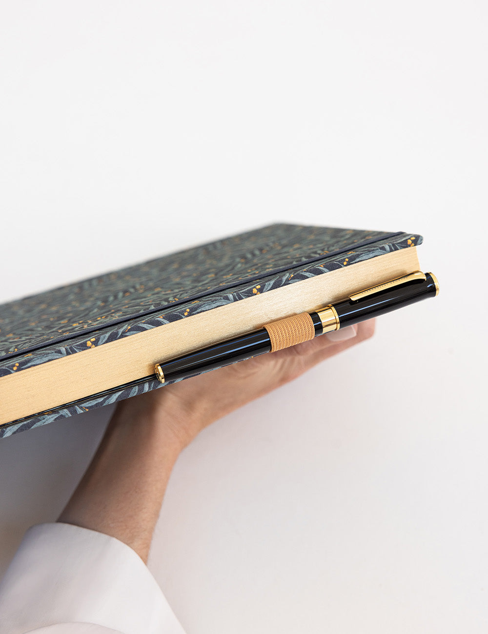 Adhesive Rectangle Pen Loop - Gold