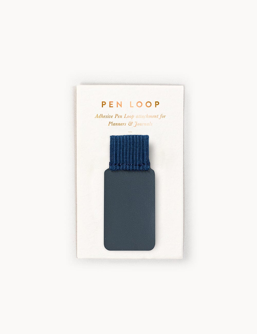 Adhesive Rectangle Pen Loop - Royal Blue