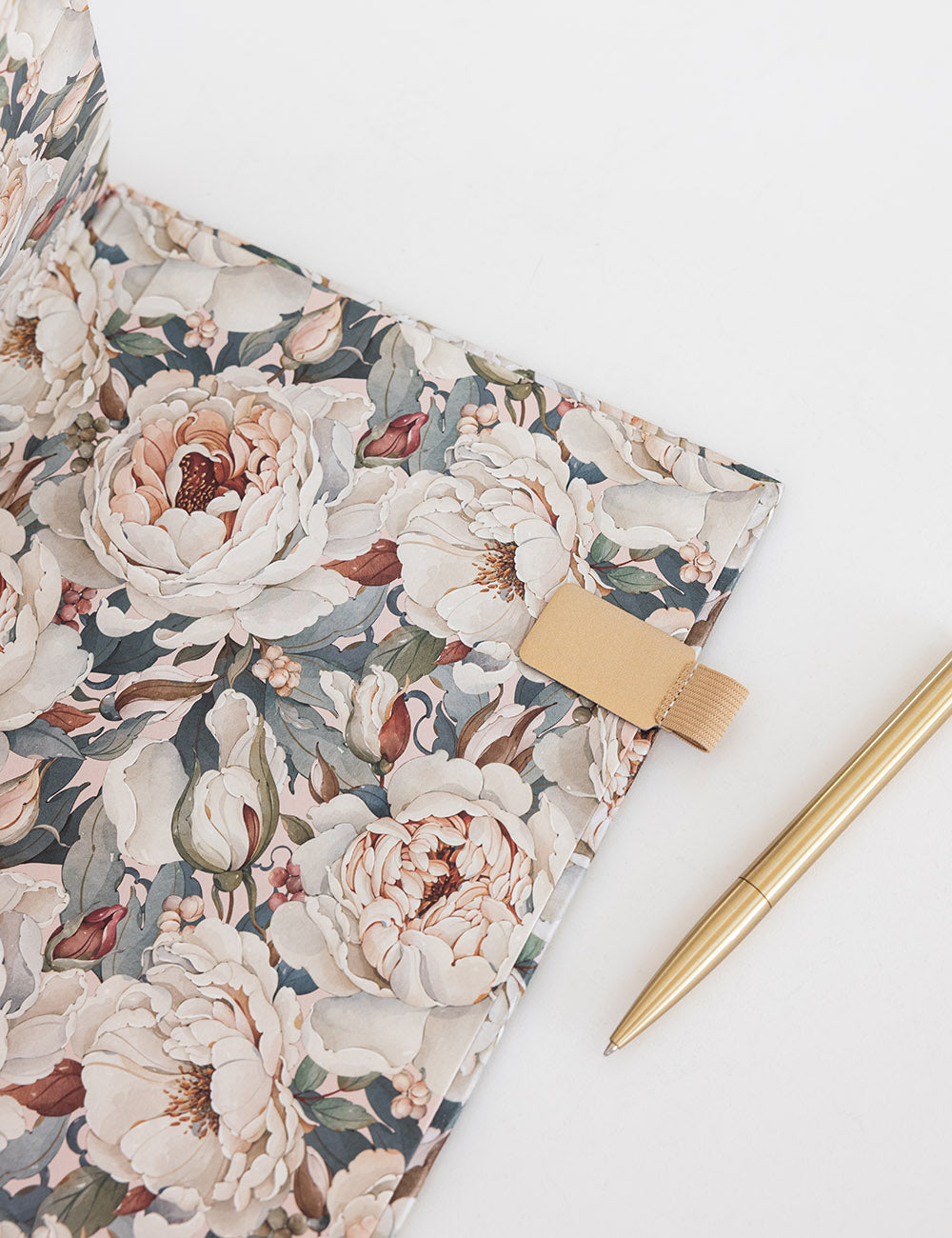 Adhesive Rectangle Pen Loop - Gold