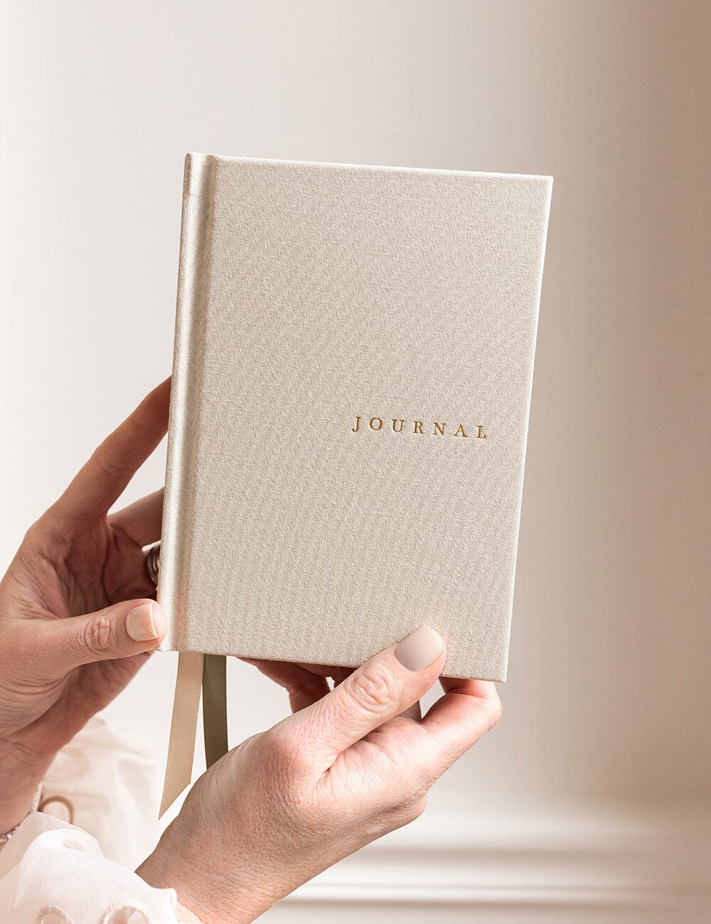 Gift Set - Linen Pocket Journal - Desert Sand