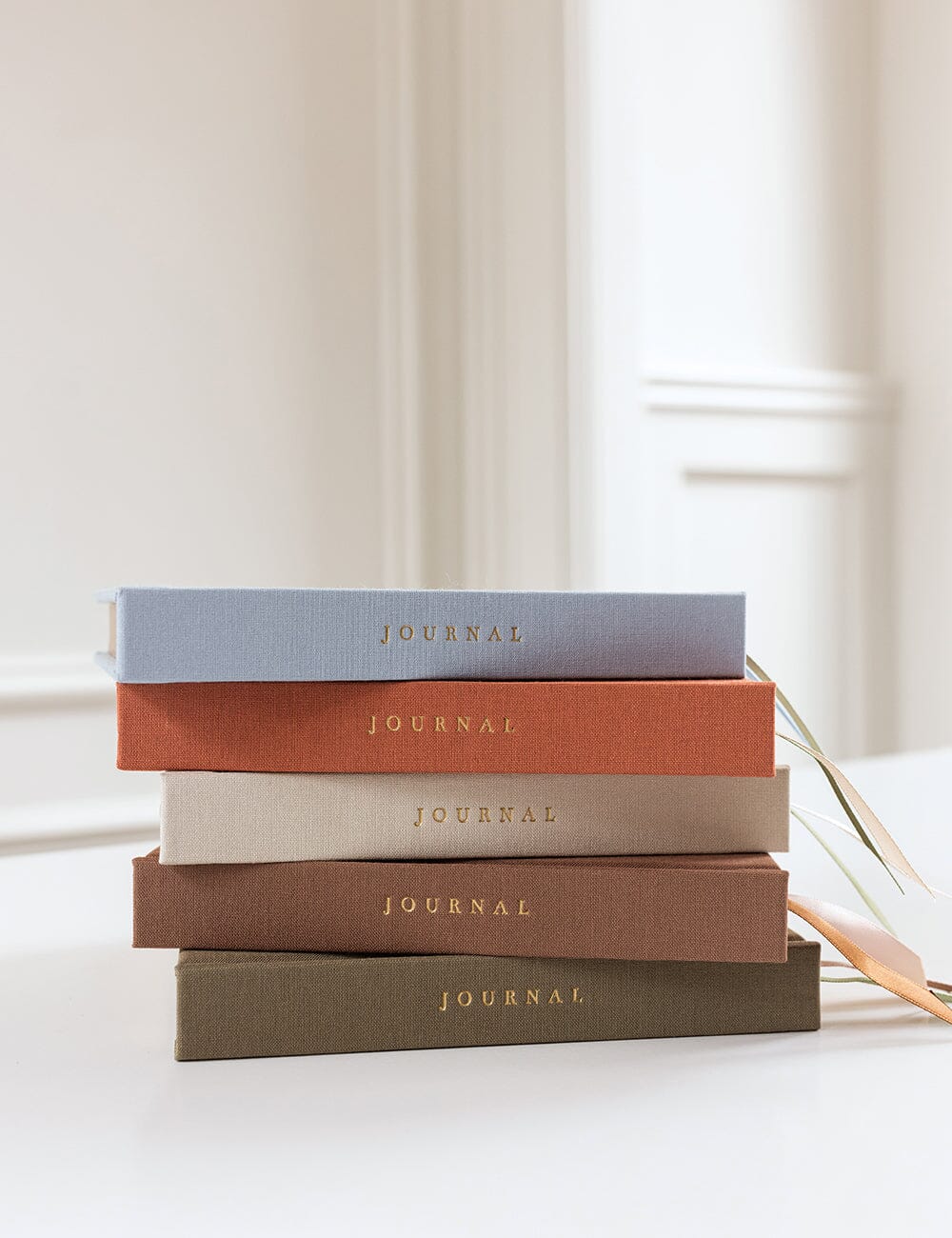 Linen Bound Pocket Journal - Desert Sand (Lined)