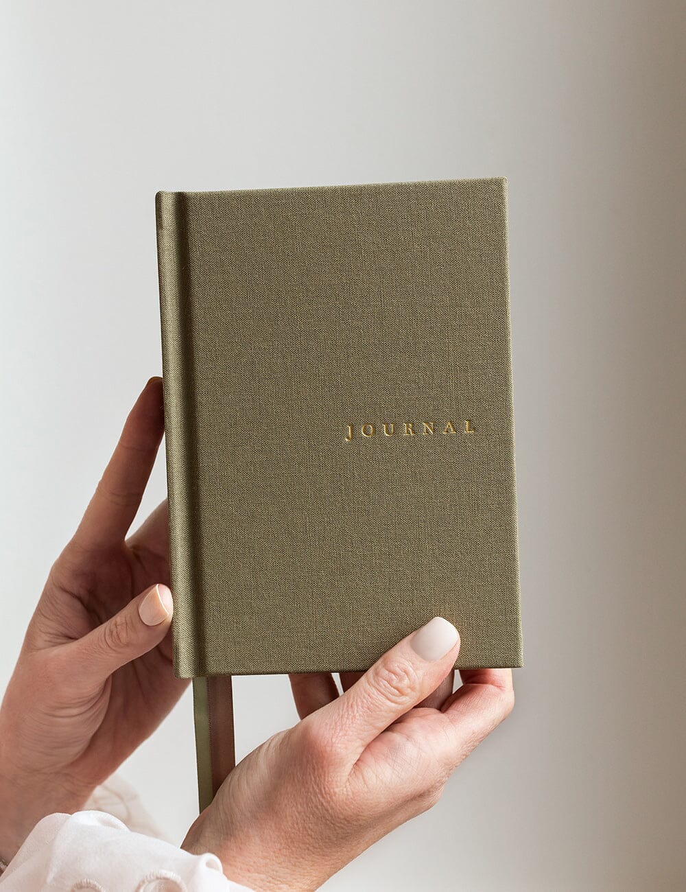 Gift Set - Linen Pocket Journal - Saltmarsh Green