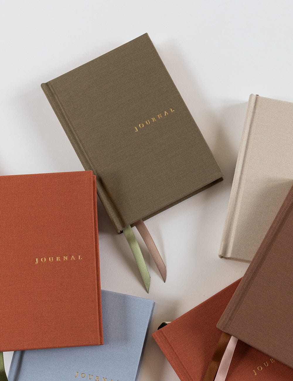 Gift Set - Linen Pocket Journal - Saltmarsh Green