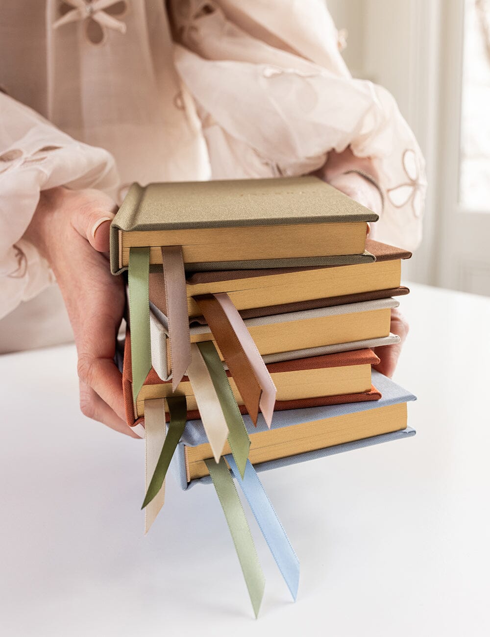 Gift Set - Linen Pocket Journal - Saltmarsh Green