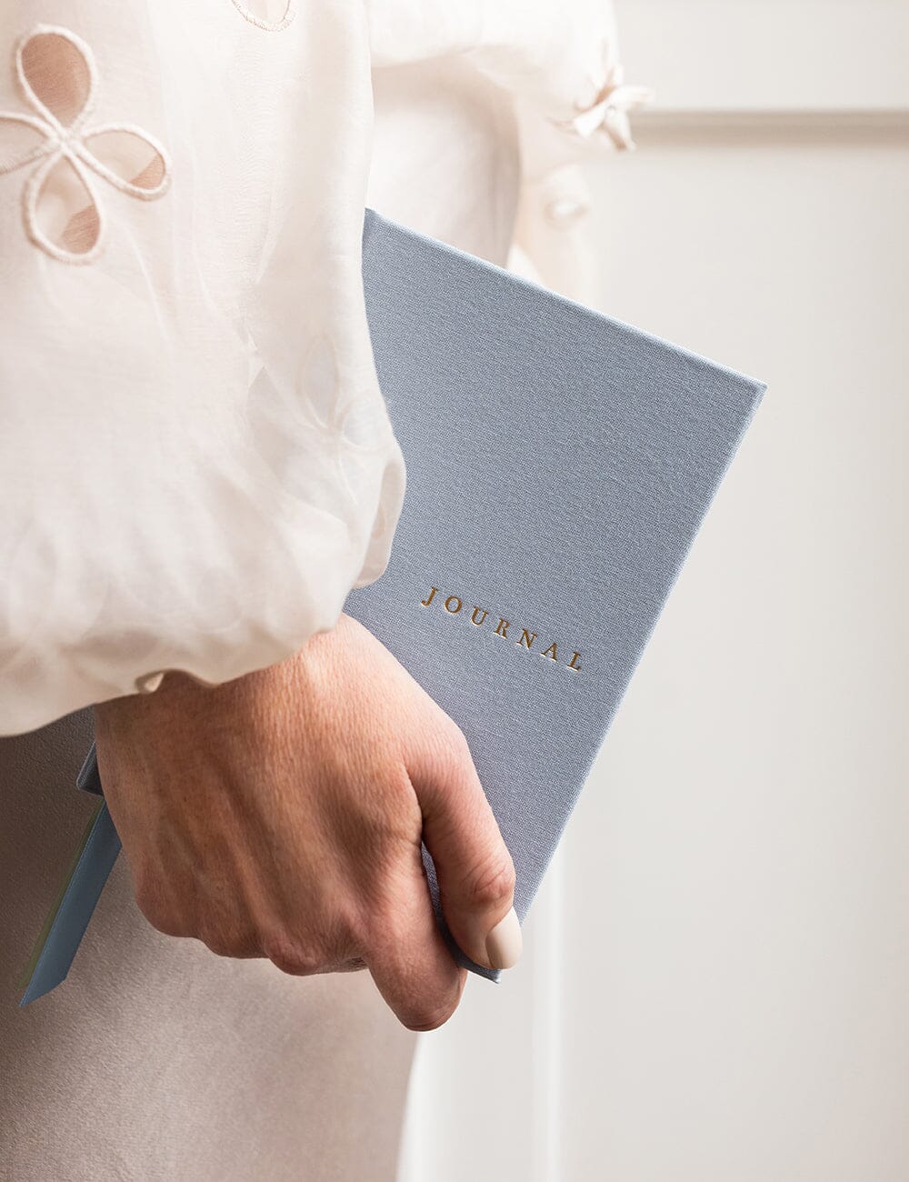 Gift Set - Linen Pocket Journal - Luna Blue