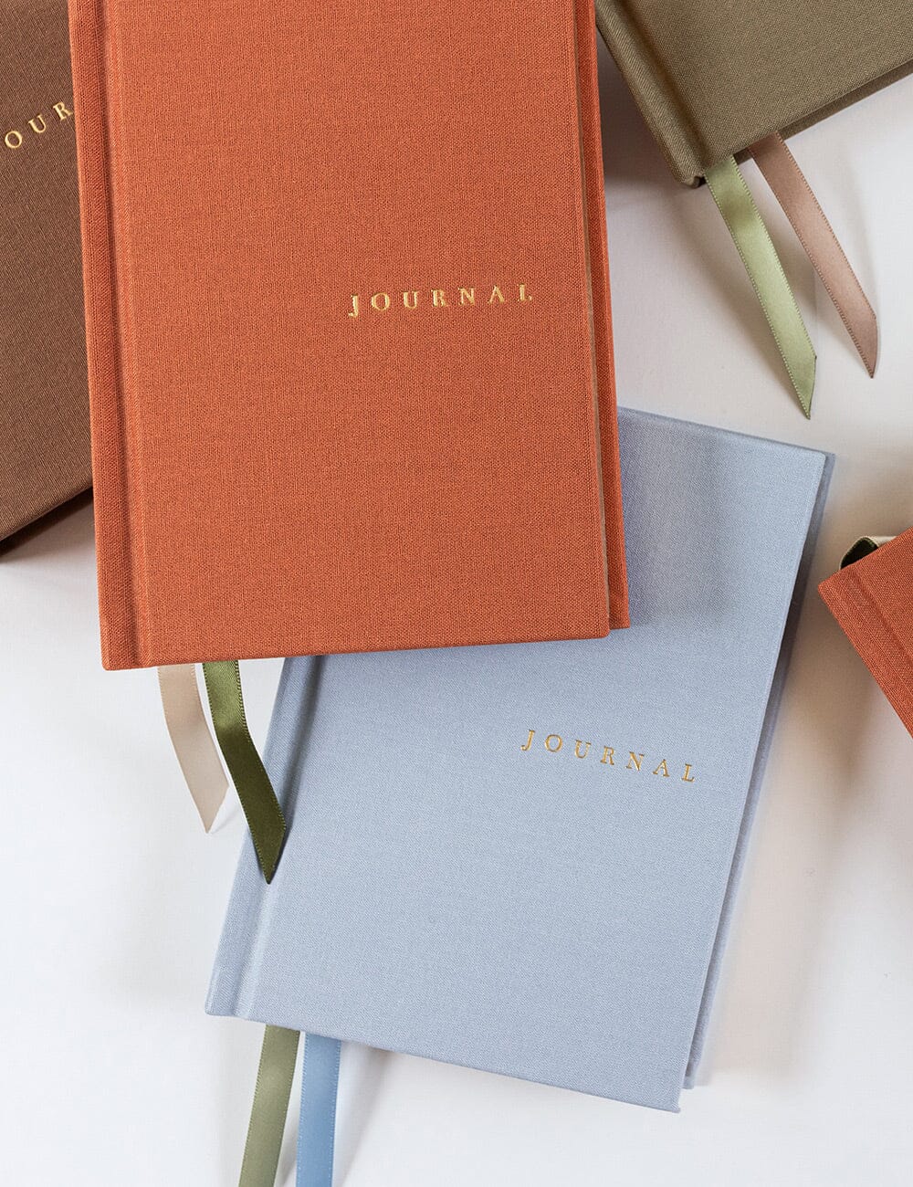 Gift Set - Linen Pocket Journal - Luna Blue