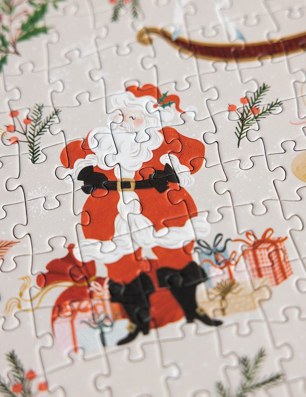 Jolly Santa 1000pc Christmas Puzzle