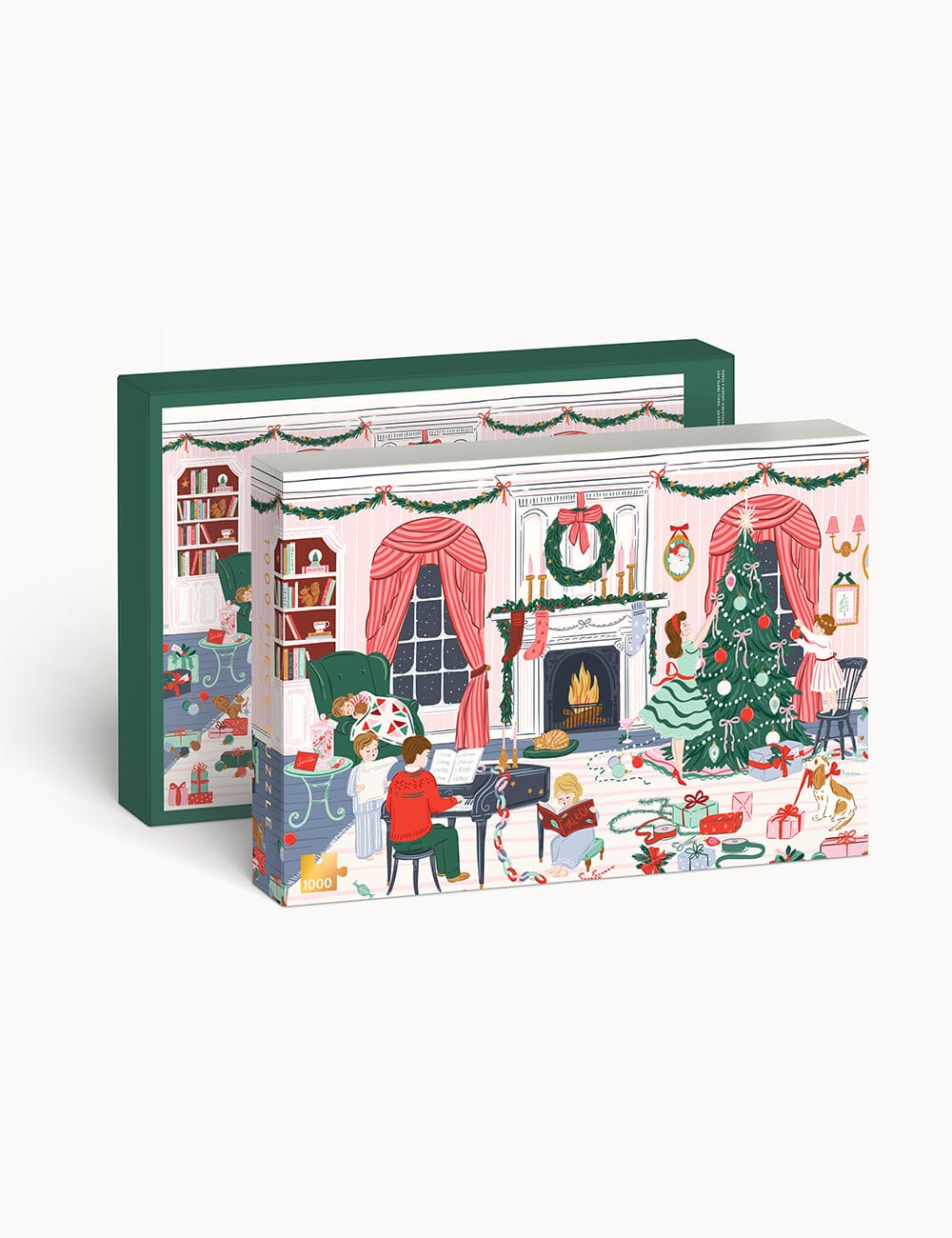 Christmas Eve 1000pc Puzzle puzzle Bespoke Letterpress 