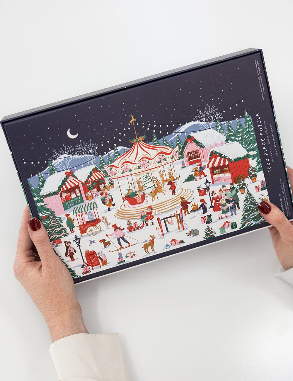 Christmas Market 1000 Piece Puzzle