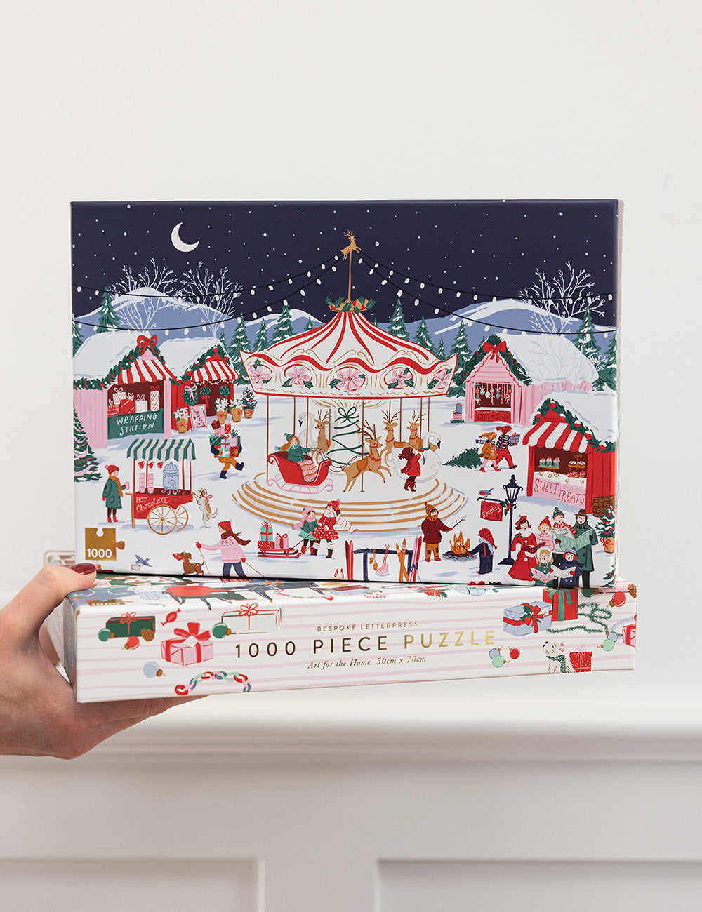 Christmas Market 1000 Piece Puzzle