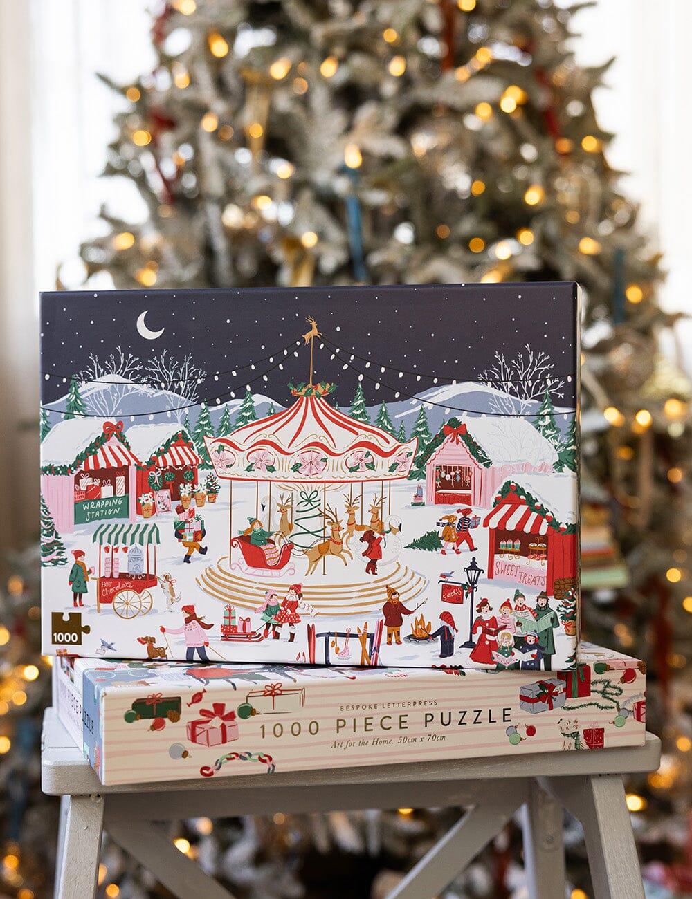 Christmas Market 1000 Piece Puzzle