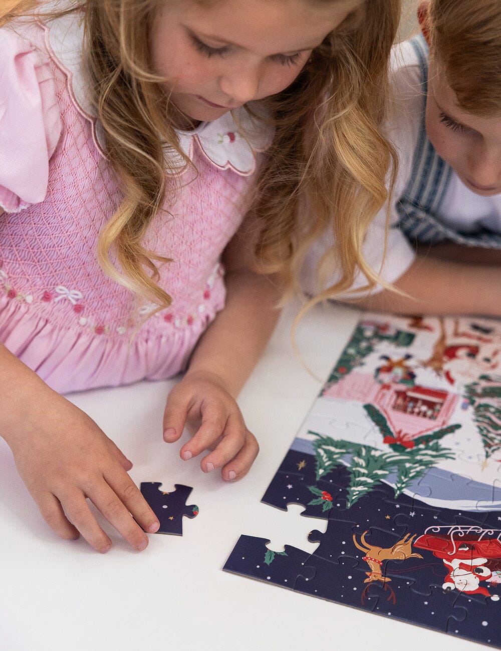 Christmas Carousel 100 Piece Kids Puzzle