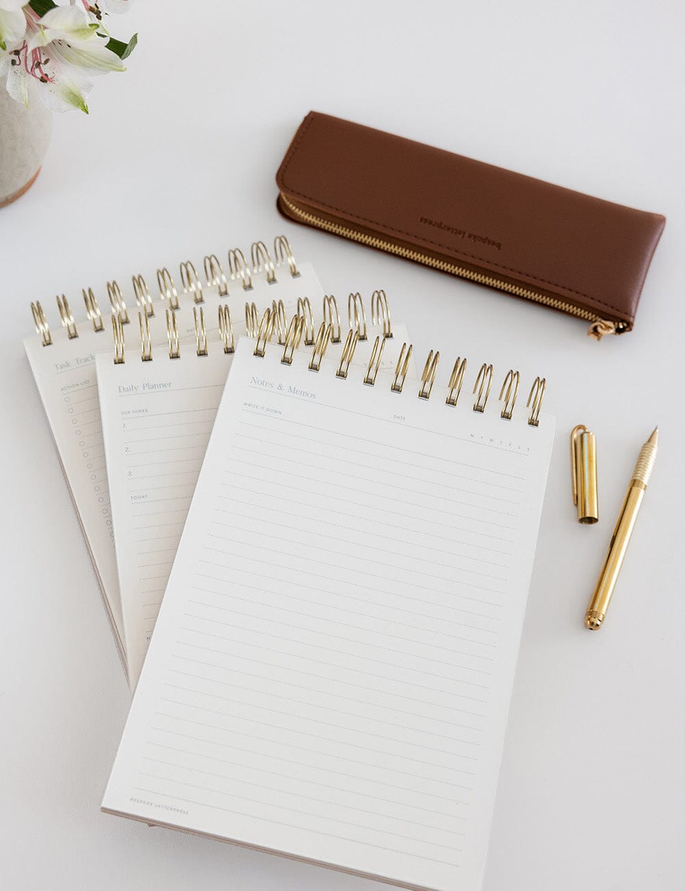 Notes and Memos Ringbound Notepad