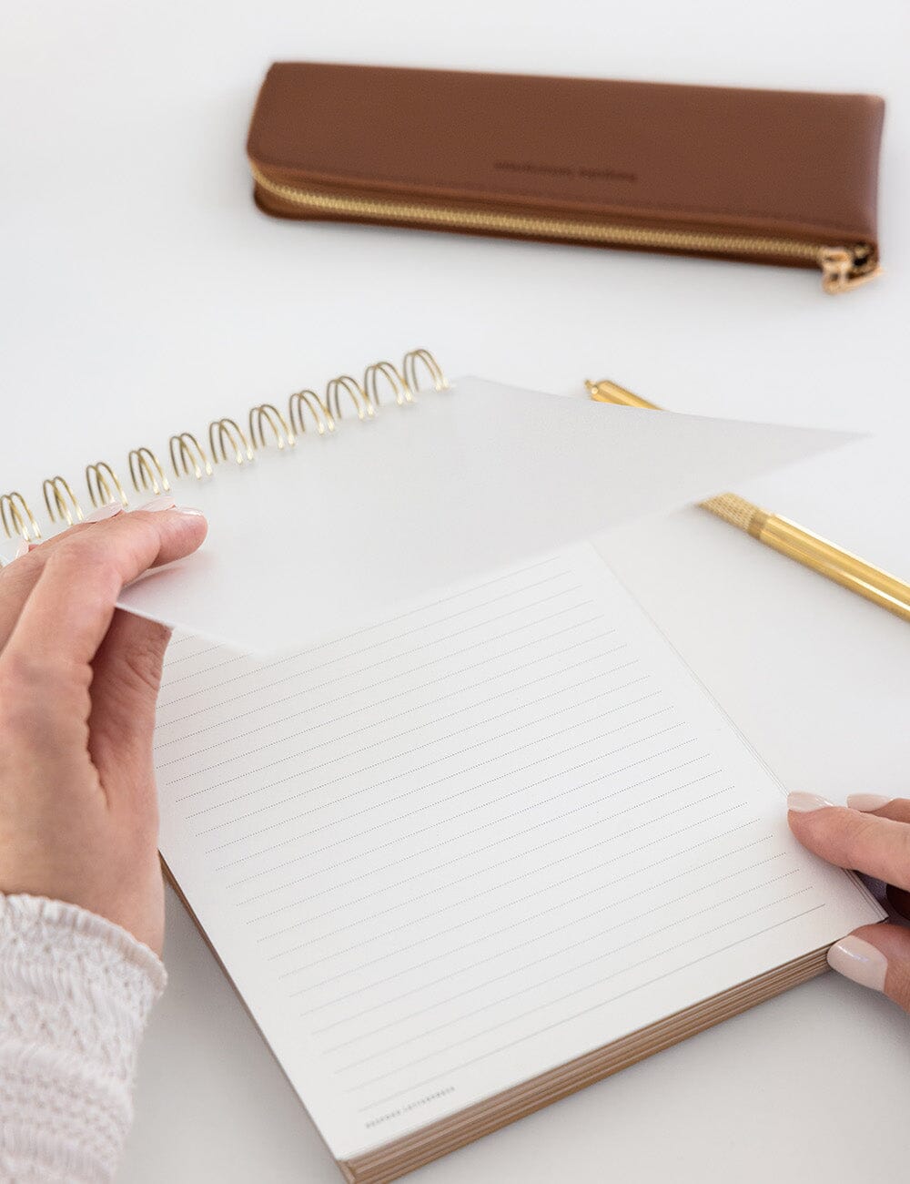 Notes and Memos Ringbound Notepad