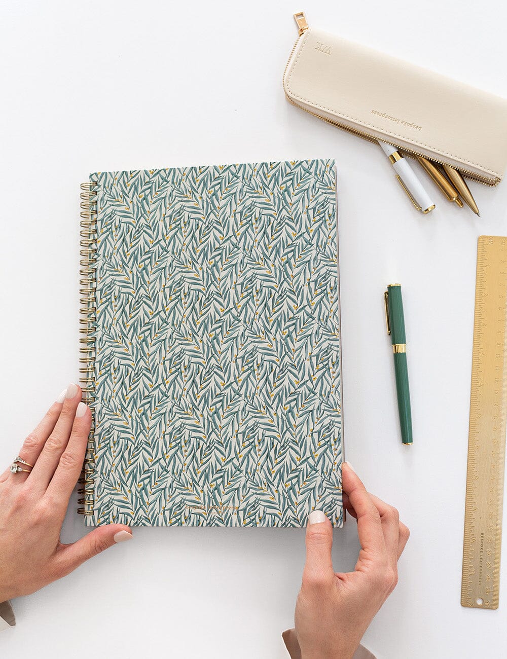 Ringbound A4 Notebook - Golden Wattle