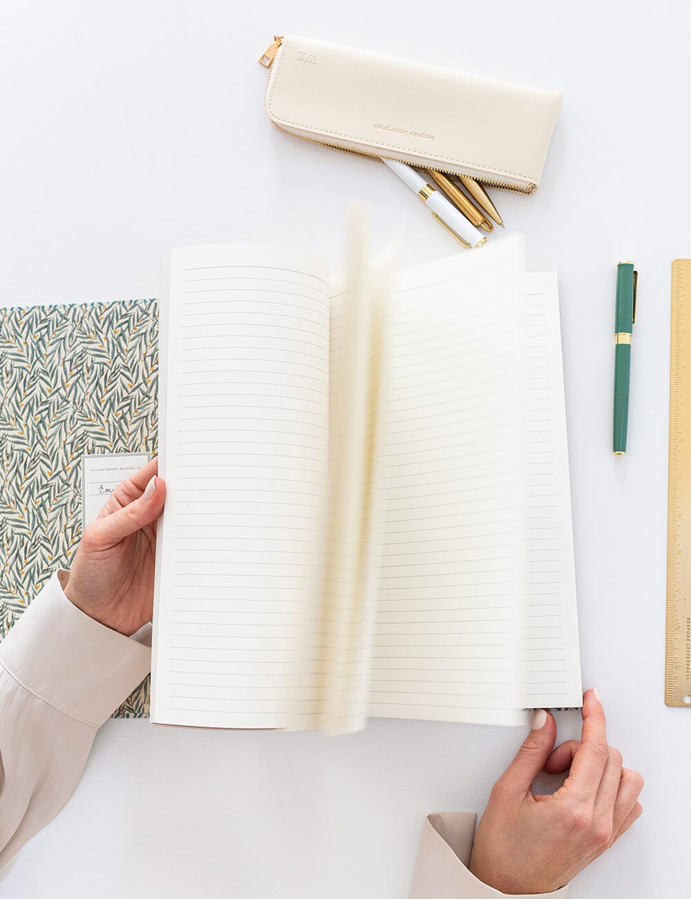 Ringbound A4 Notebook - Golden Wattle