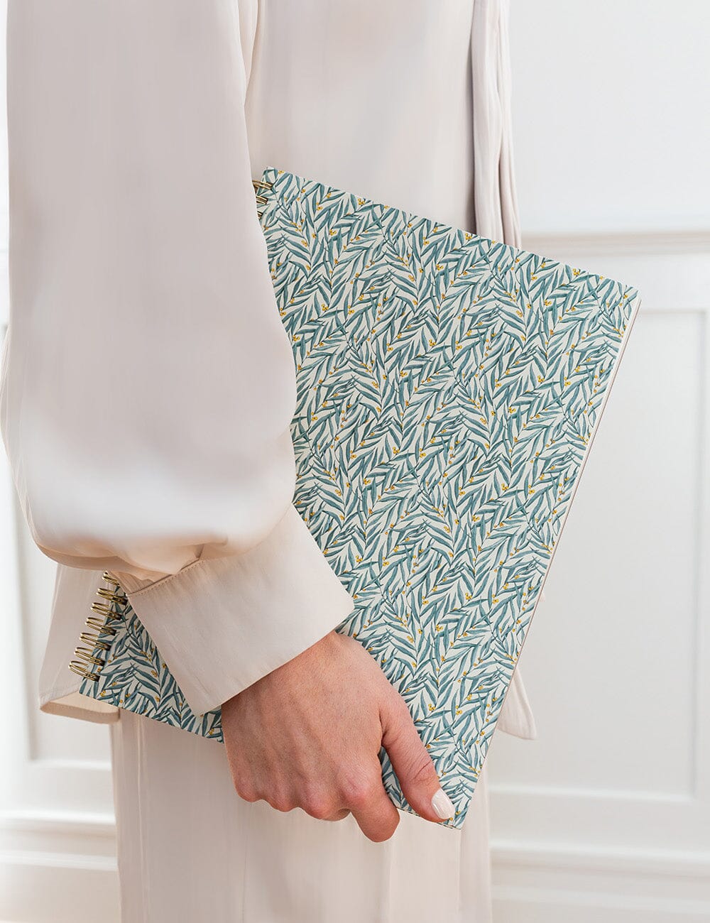 Ringbound A4 Notebook - Golden Wattle Notebooks Bespoke Letterpress 