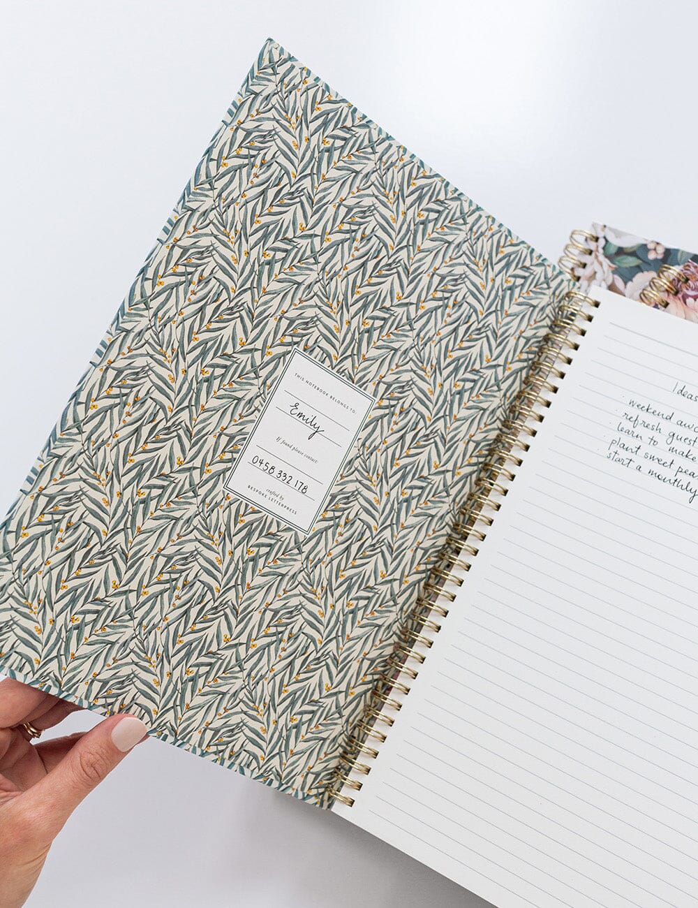Ringbound A4 Notebook - Golden Wattle