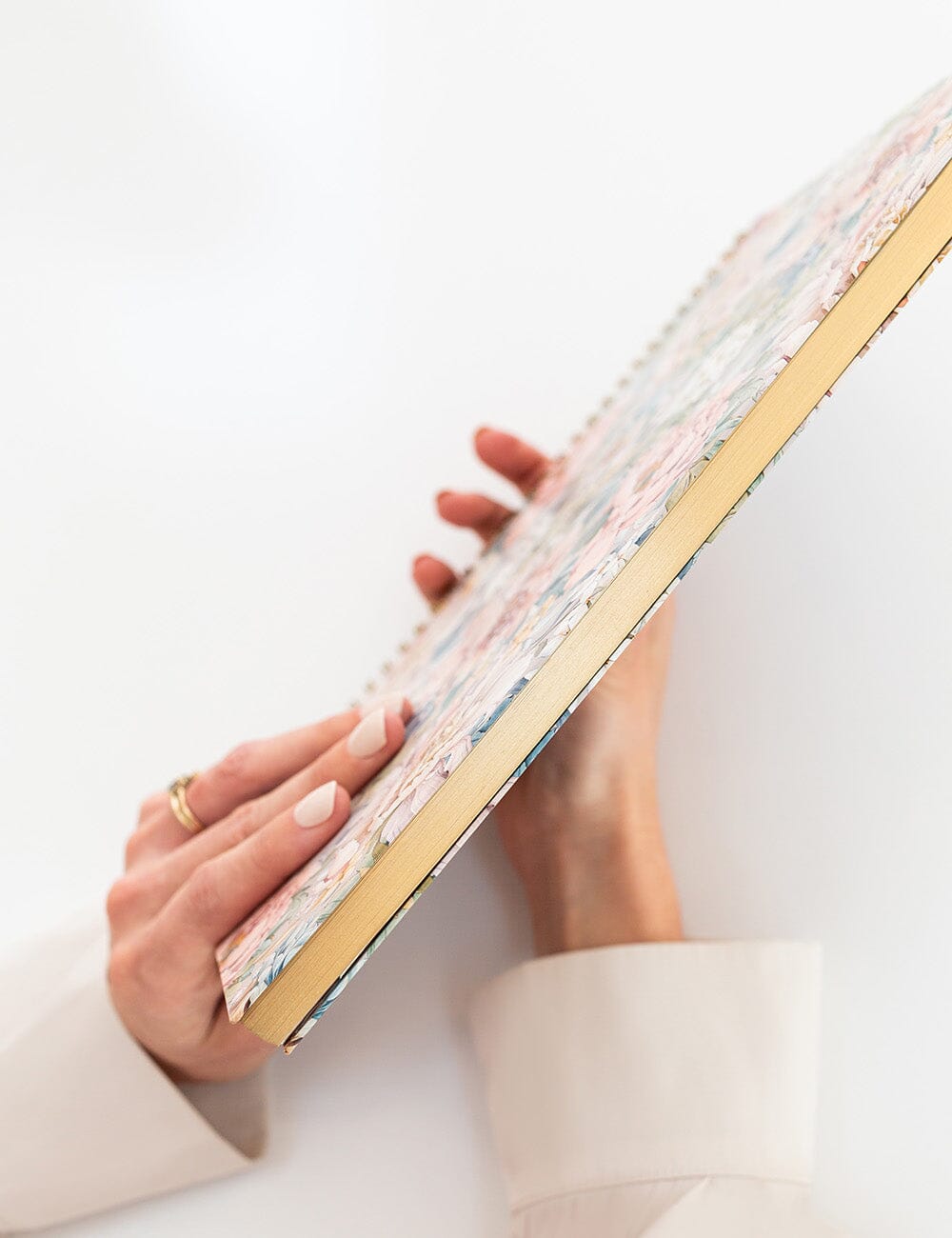 Ringbound A4 Notebook - Regency Blooms