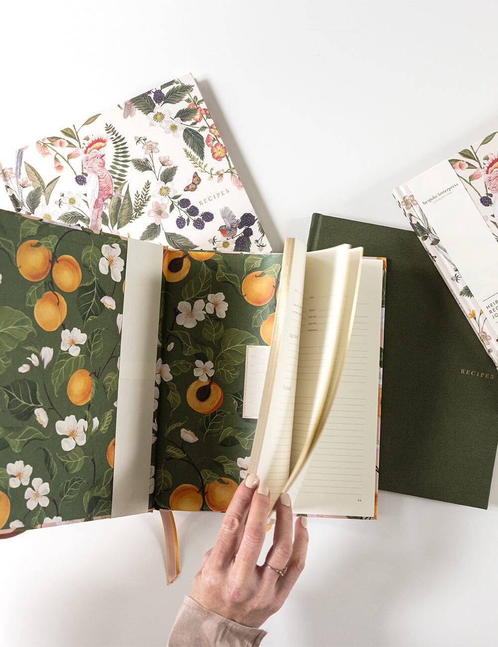 Gift Set - Heirloom Recipe Book - Peaches