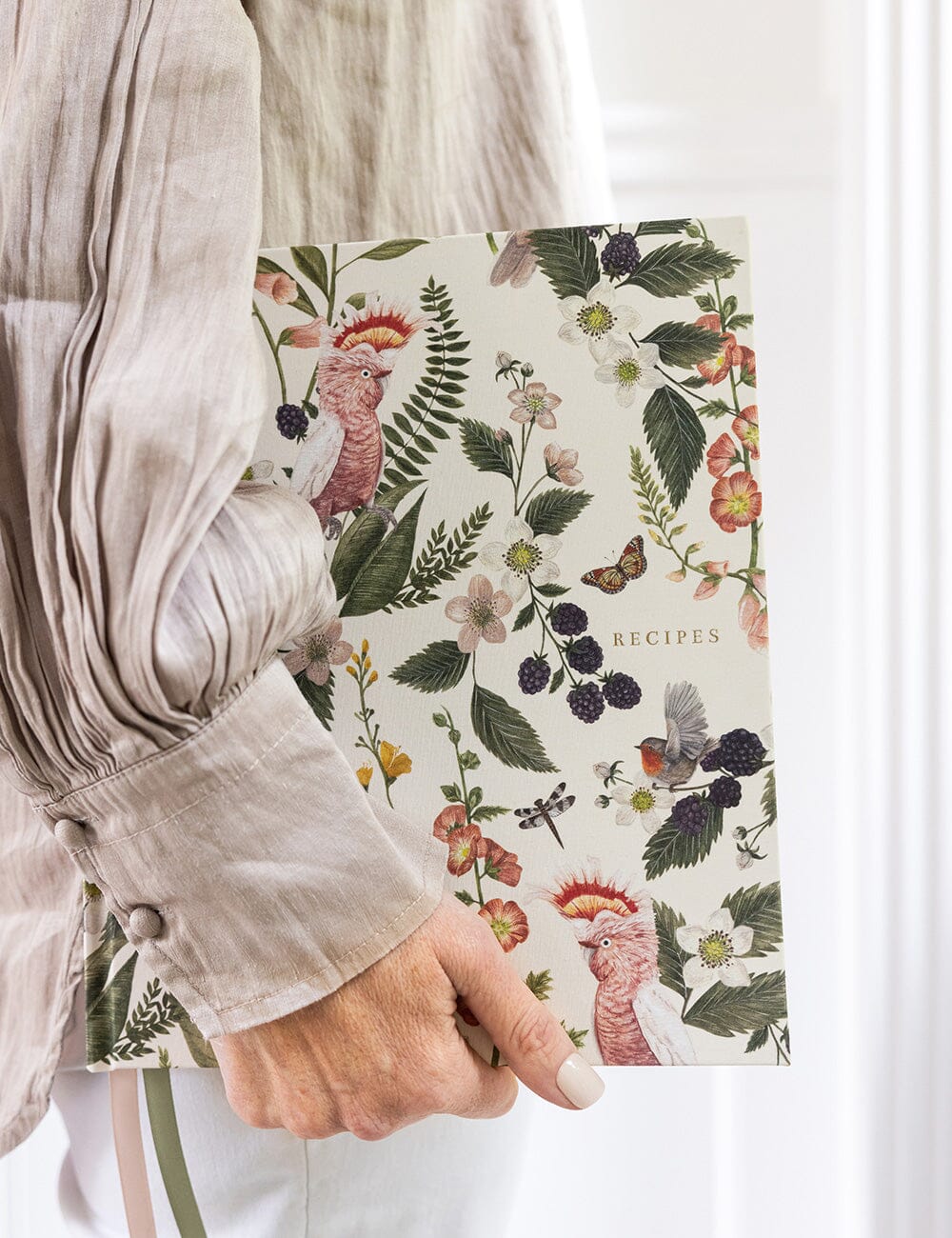 Gift Set - Heirloom Recipe Book - Cockatoo