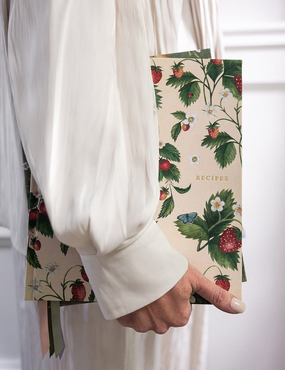 Heirloom Recipe Book Journal - Strawberries