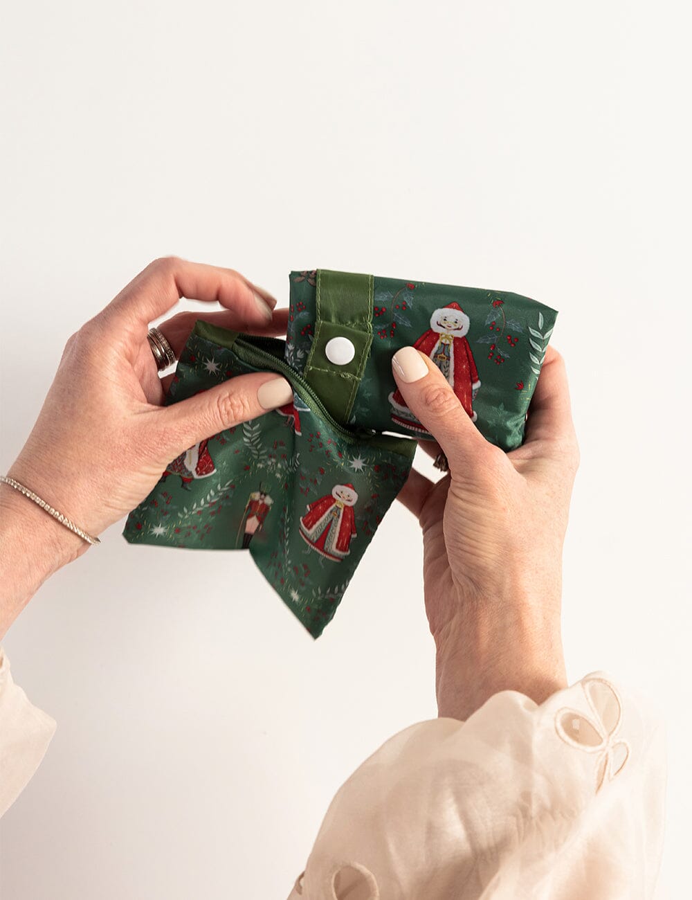 Mr & Mrs Claus - Reusable Large Shopping Bag