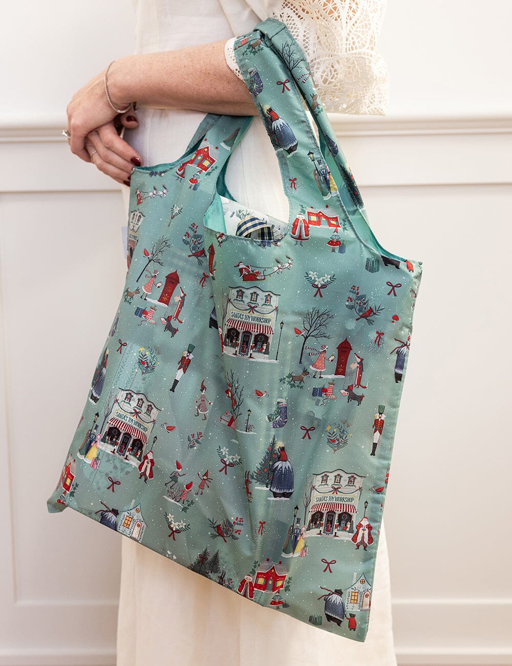 Santas Workshop - Reusable Large Shopping Bag