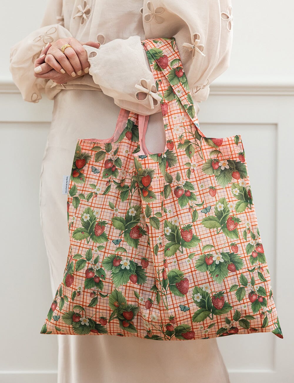 Strawberries – Reusable Shopping Bag Shopping Bag Bespoke Letterpress 