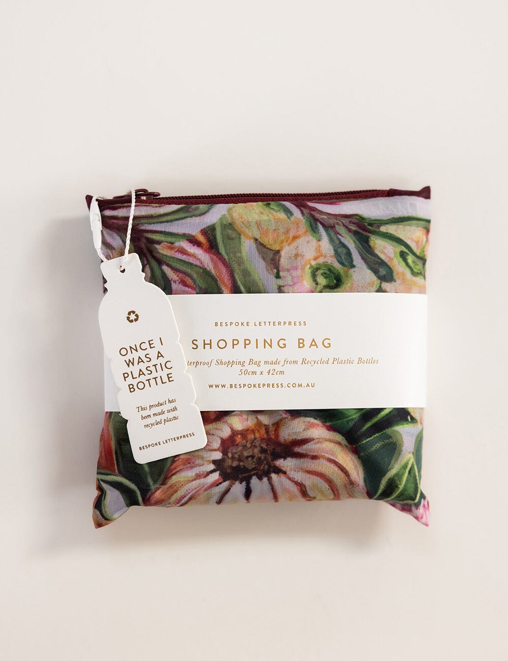 Proteas and Olives – Reusable Shopping Bag