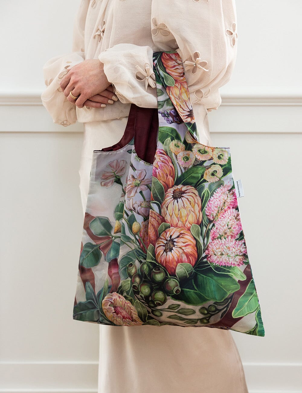 Proteas and Olives – Reusable Shopping Bag