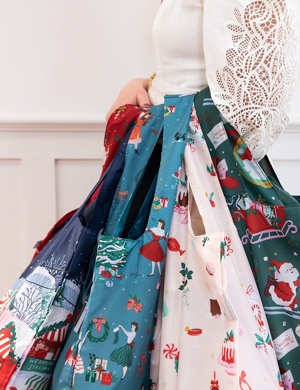 Christmas Ladies – Reusable Shopping Bag