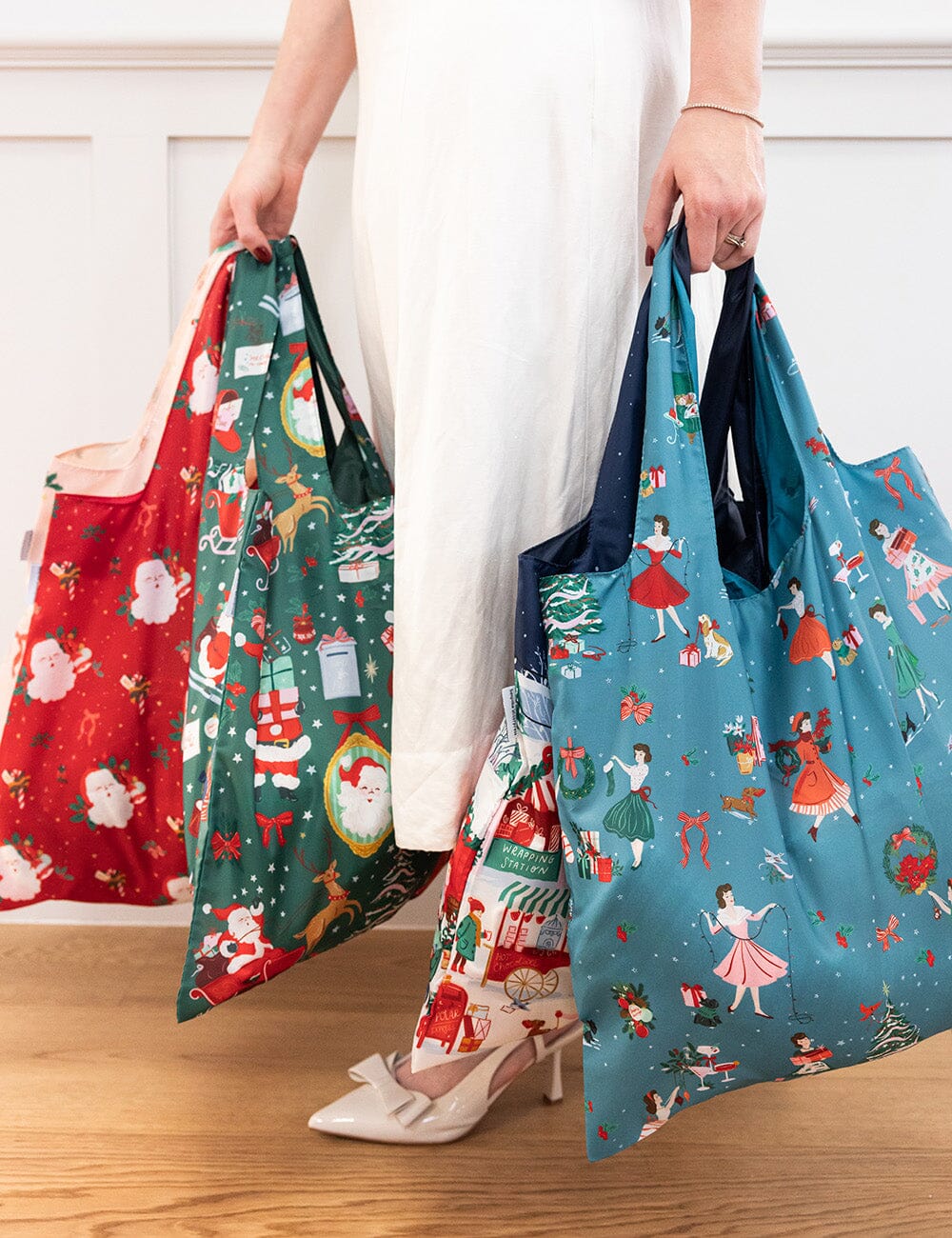 Christmas Ladies – Reusable Shopping Bag