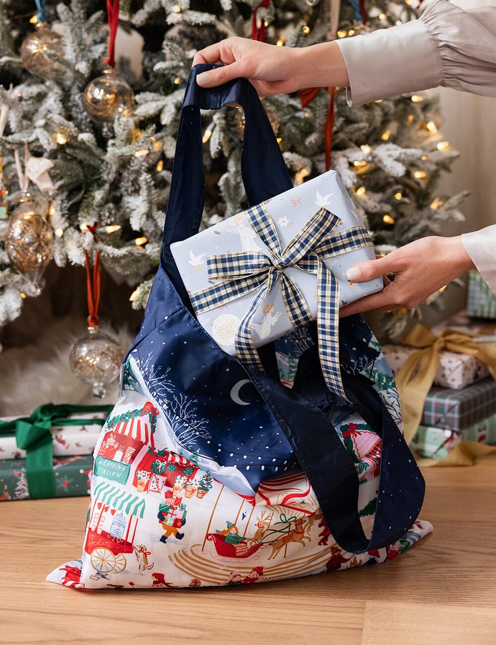 Christmas Market – Reusable Shopping Bag