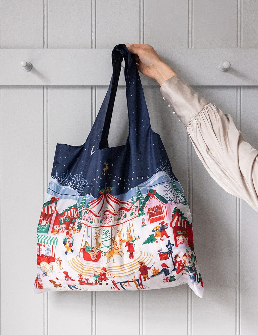 Christmas Market – Reusable Shopping Bag