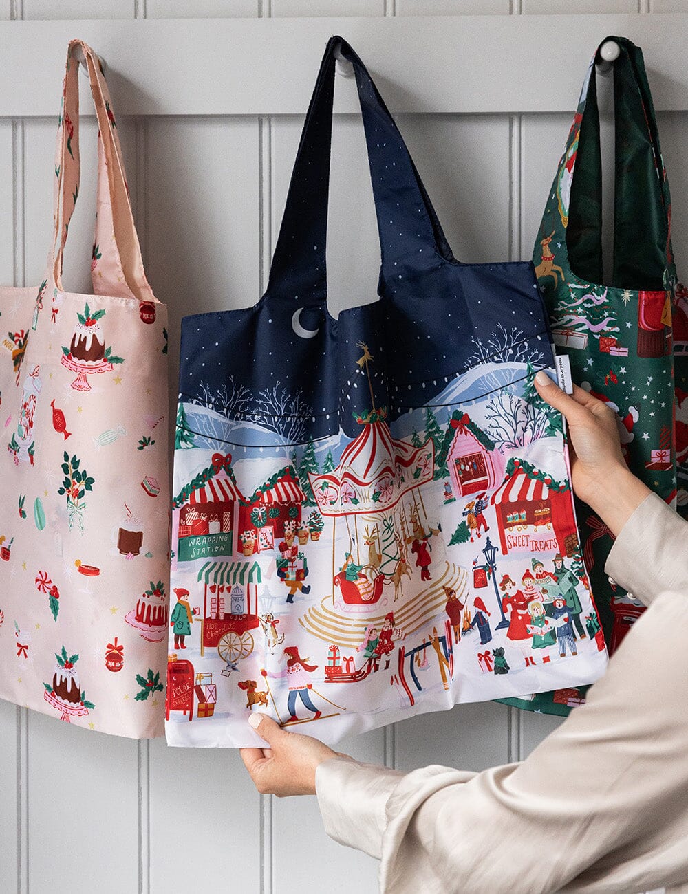 Christmas Market – Reusable Shopping Bag