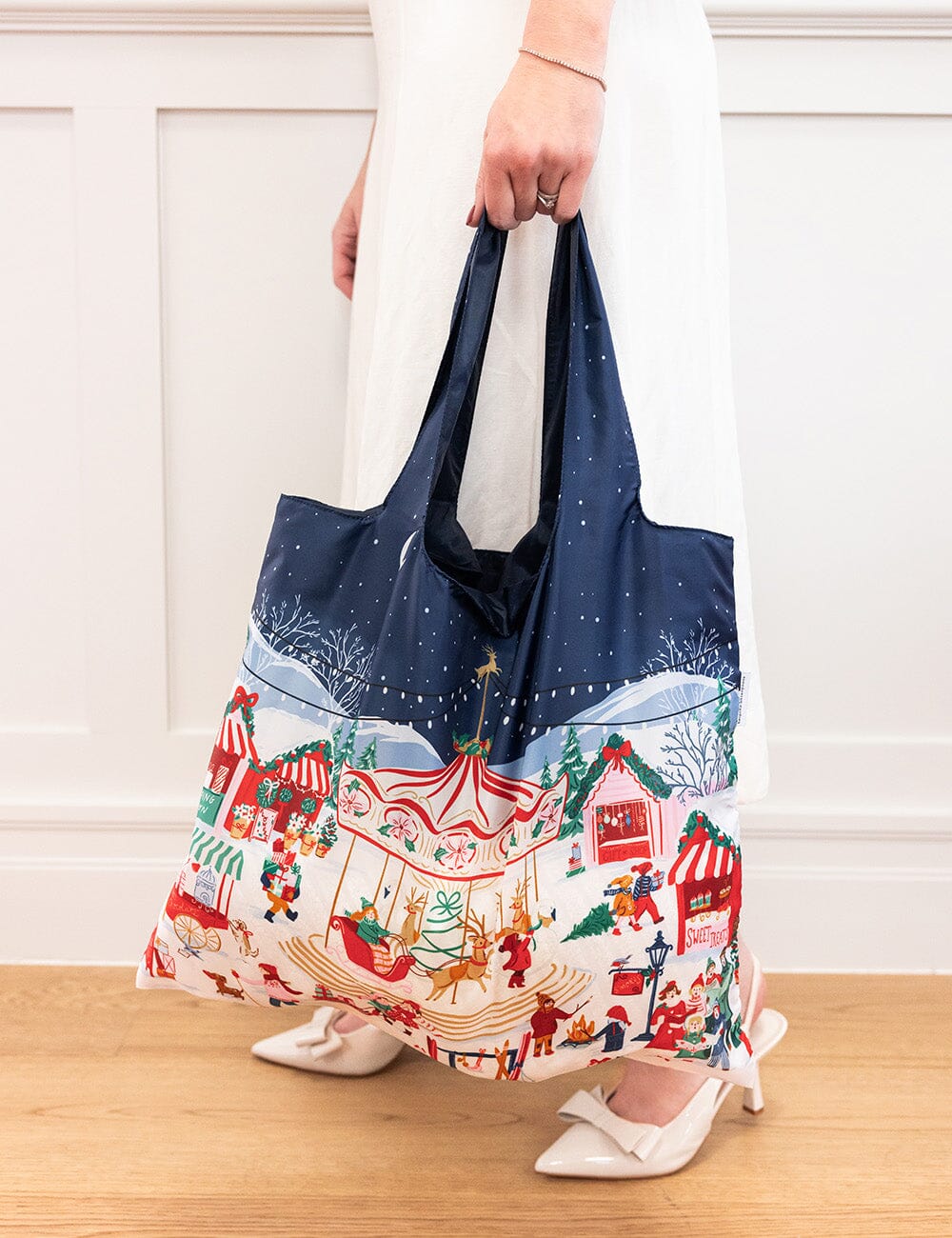 Christmas Market – Reusable Shopping Bag