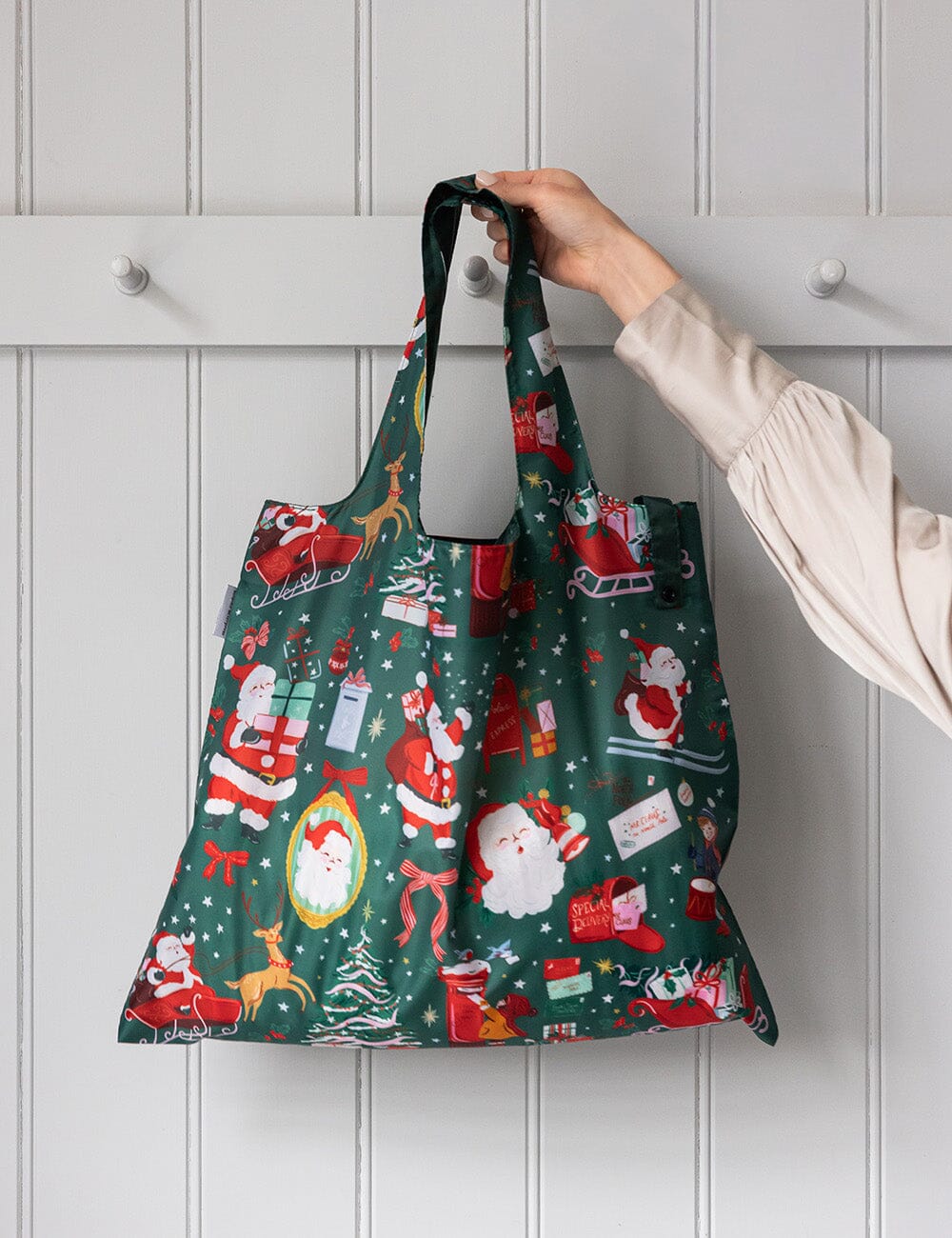 Christmas Santas – Reusable Shopping Bag