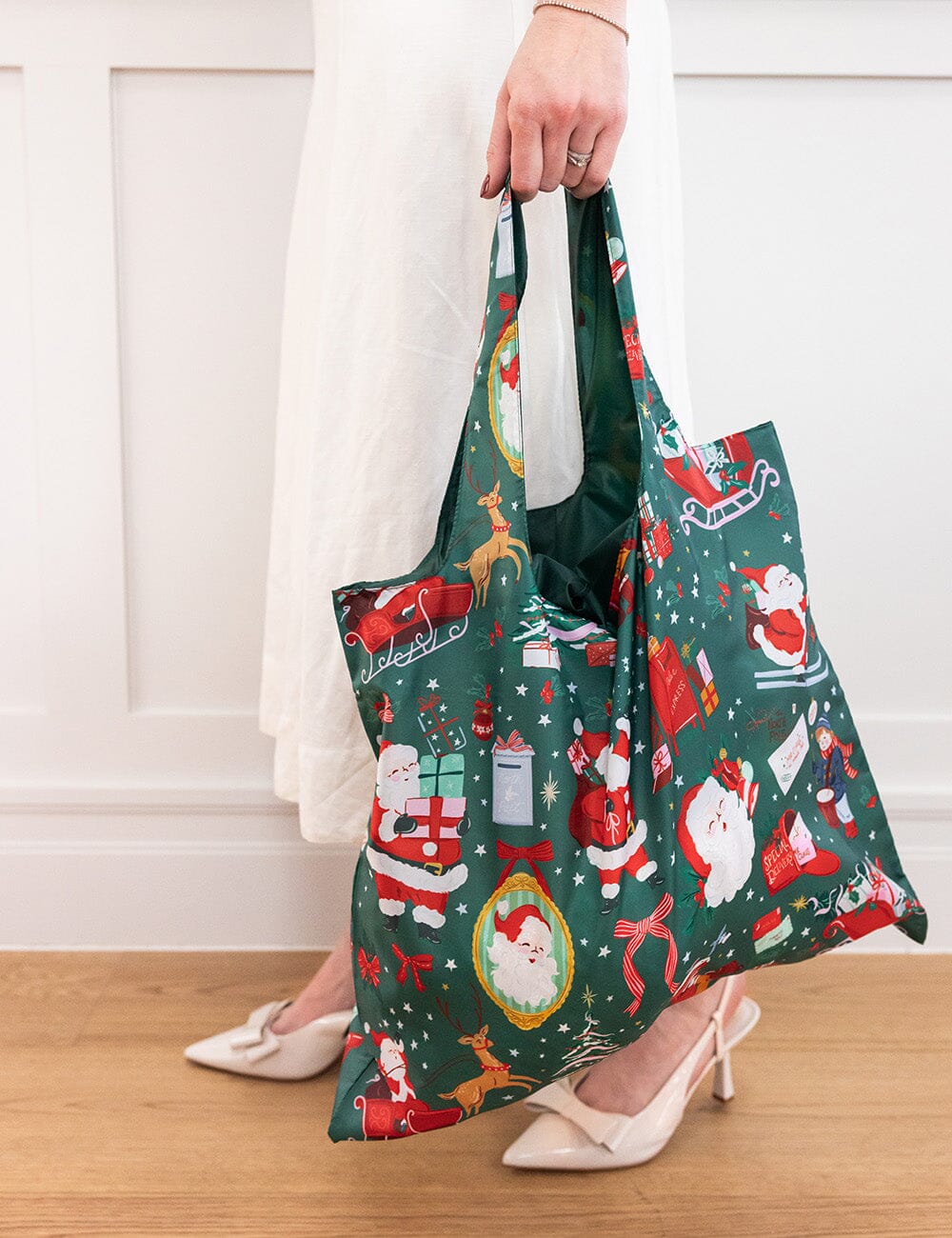 Christmas Santas – Reusable Shopping Bag