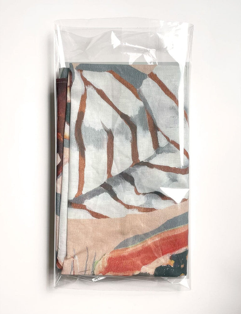 SECONDS SALE - Summer Picnic Linen Tablecloth (No Box) Tablecloth Bespoke Letterpress 