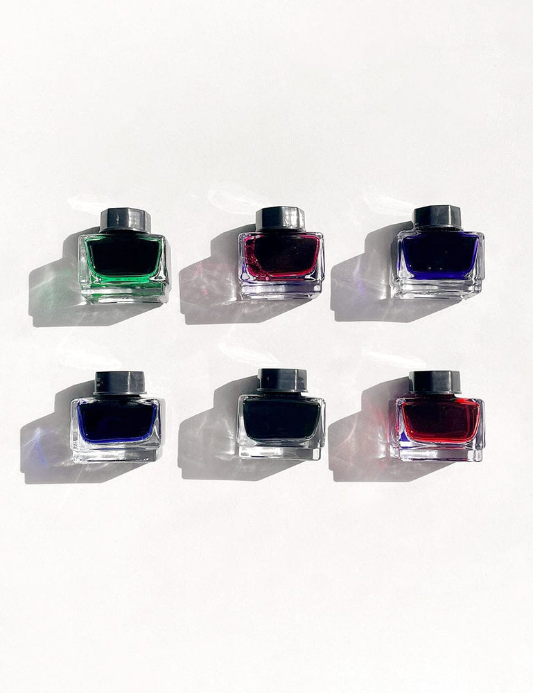 SECONDS SALE - Ink Bottle for Fountain Pen - Red (Samples damaged labels) Pens Bespoke Letterpress 